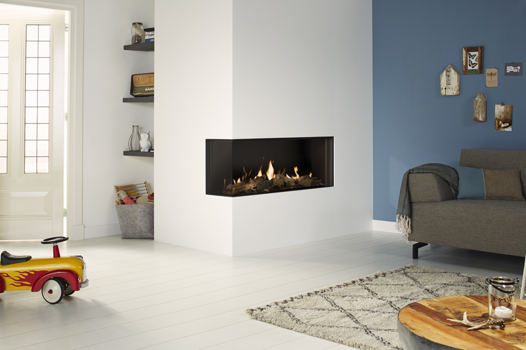 Focar pe gaz Global 120 BF Corner