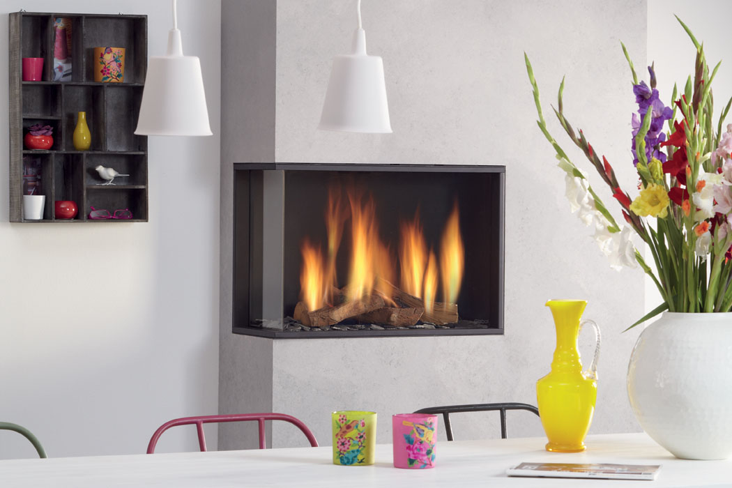 Focar pe gaz Global 60 BF Corner