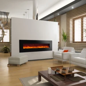 Semineu Electric Mars XL negru
