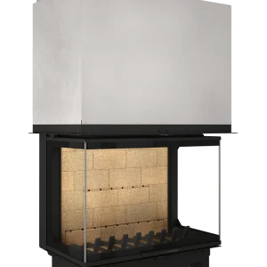 Focar semineu pe lemne Atraflam 800 Vision 3 Sides
