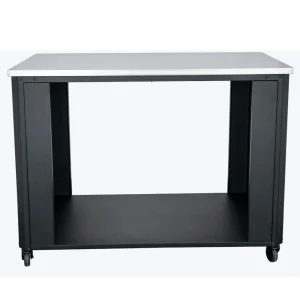 Dulap deschis Cozze - blat de masa din otel inoxidabil 115 cm