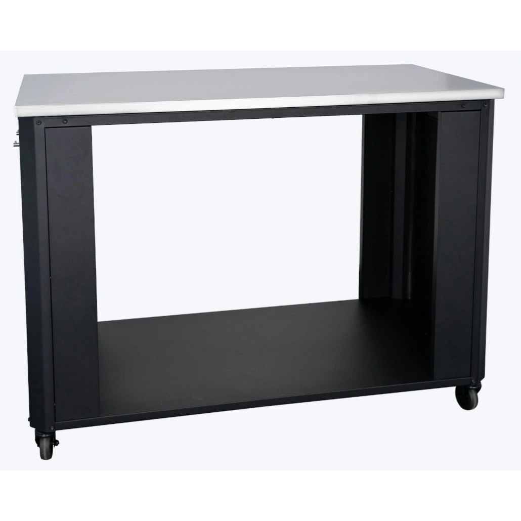Dulap deschis Cozze - blat de masa din otel inoxidabil 115 cm - imagine 2