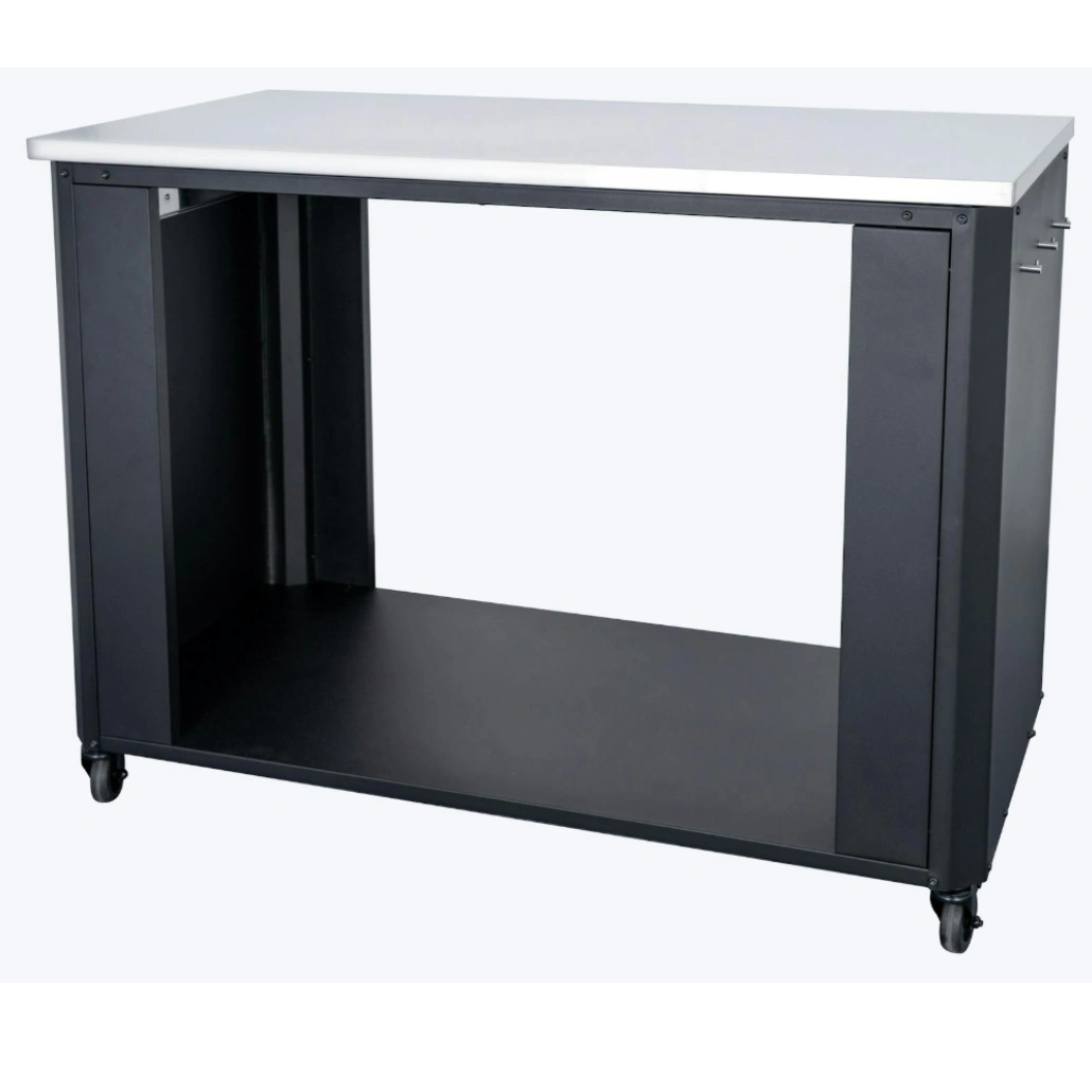 Dulap deschis Cozze - blat de masa din otel inoxidabil 115 cm - imagine 4