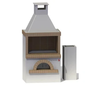 Gratar de gradina cu cuptor 105 cm